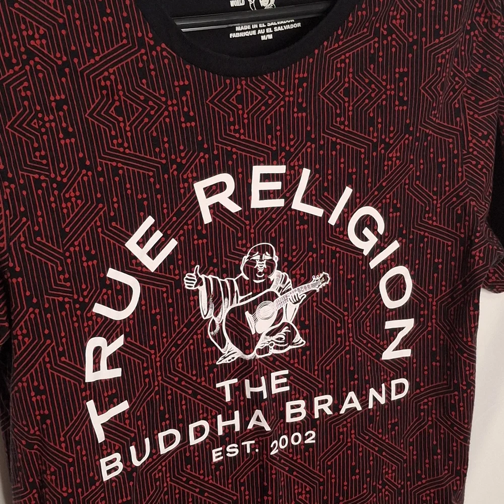 True Religion Buddha Brand T Shirt Size MEDIUM